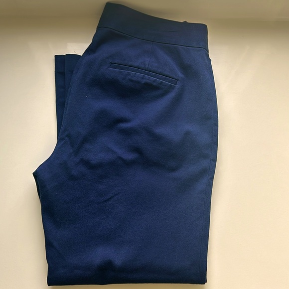 Michael Kors navy crop sailor pants. - Picture 4 of 7